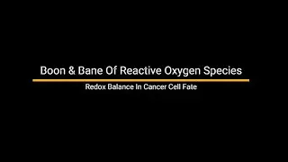 Boon & Bane of ROS: Redox Balance In Cancer Cells