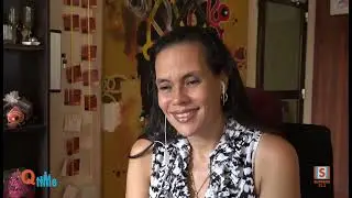 Pak Jakiem Asmowidjojo diwawancarai oleh Odette Miranda dari Supreme TV di Suriname.