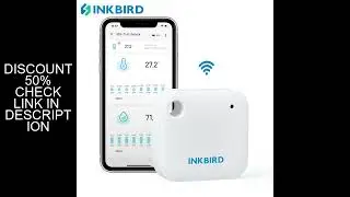 INKBIRD Digital Thermometer Hygrometer IBS-TH3 WiFi Indoor Room Temperature Humidity Meter Sensor Ga
