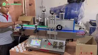 Automatic Labelling Machines | High-Speed | Cap label applicator machine Manufacturers in Coimbatore