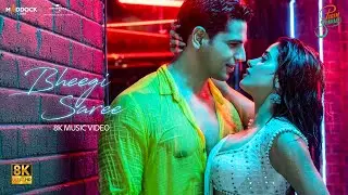 Bheegi Saree (8K Music Video) Sidharth M, Janhvi K | Sachin-Jigar, Adnan Sami, Shreya G, Amitabh B