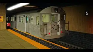 ROBLOX Railfanning at PTA Subway Fifth Av Lines S58E32: R38 (E) Train