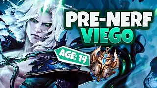 14 Year Old Challenger Jungler destroys with Viego Jungle before nerfs...