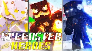 КАК СТАТЬ ФЛЭШЕМ В МАЙНКРАФТ? Обзор ЛУЧШЕГО мода Speedster Heroes Minecraft
