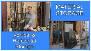 Material Storage for Sheet Metal and Tubing | ALLISON CUSTOMS