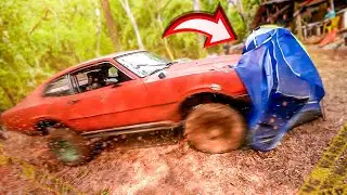 ATROPELEI A BARRACA DO MEU AMIGO COM O MAVERICK 4X4