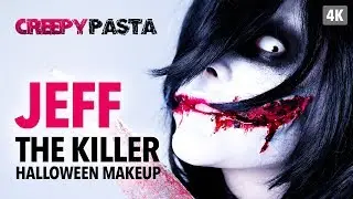Creepy Pasta - Jeff The Killer Halloween Makeup Tutorial