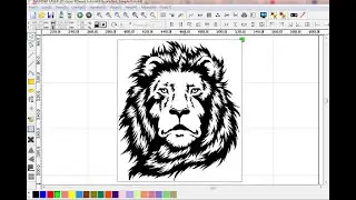Laser engraved Lions from pictures - Tutorials programming laser machines