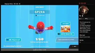 Playing Fall Guys Customs ANYONE CAN JOIN!