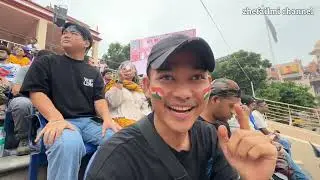 SUASANA PERBATASAN INDIA🇮🇳-PAKISTAN🇵🇰 SERU BANGET DIBIKIN TAKJUB DAN BETAH NONTONYA🔥