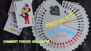 Comment forcer une carte dans un &eacute;ventail