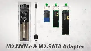Розпакування  M2.NVMe & M2.SATA Adapter