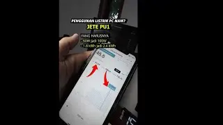 Penggunaan Listrik PC Naik, Ternyata Gara2 Pengaturan Monitor | JETE PU1