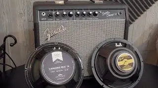 Fender Super Champ X2 Speaker Shootout: Eminence C Rex 10 vs. Stock Speaker