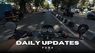 Daily Updates | Moto Vlog in Pune | Interceptor 650 | Royal Enfield❤️