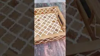 Mani Balaji Art&Crafts Wooden inlay tray