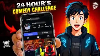 24 Hour's COMEDY Reels Uploading Challenge ( Shocking Result 🤯 )