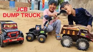 🚜Big jcb and heavy fiber truck 🚛 // Loading ,unloading full process #entertainment #funny🤣#cartoon 