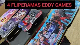 4 FLIPERAMAS PRONTOS EDDY GAMES