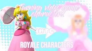 RECREATING VIDEO GAME CHARACTERS IN ROYALE HIGH!