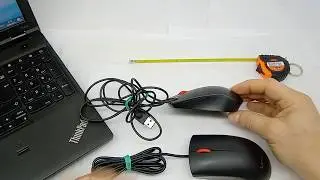 Мышь Lenovo: оптическая, USB, черная. #m002