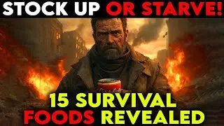 15 MUST-HAVE Survival Foods Every Prepper Should STOCKPILE Before SHTF!