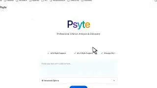 Psyte &ndash; Smarter AI Citation Checker Built with Google Gemini
