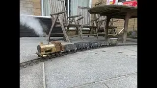 Gauge 2 six coupled tank engine, c. 1910 - first run in modern, or any, times.
