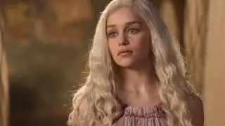 Khal Drogo hugs Daenerys Targaryen after she passes the test #shorts