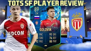 THE RUSSIAN KING! 89 TOTSSF MOMENTS GOLOVIN PLAYER REVIEW! FIFA 20 ULTIMATE TEAM
