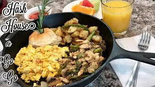Hash House A Go Go Las Vegas Roasted Chicken Hash Recipe Review & Copycat Recipe!