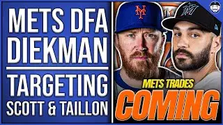 BREAKING: Mets DFA Jake Diekman! TARGETING Tanner Scott & Jameson Taillon (New York Mets News)