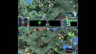 [SC2] Janook Vs anonymous : Views of 2 players Starcraft II :