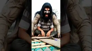😱 Human Turned Into Scary Demon Ghost | Horror Transformation Short 👹🔥