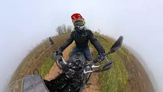 Yamaha Tenere 2024 - Mucha niebla