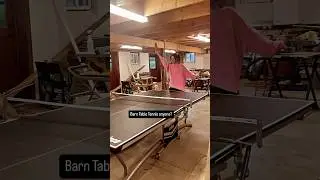 Do you say Ping Pong or Table Tennis? #shorts #pingpong #tabletennis #barnconversion #minnesota