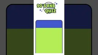 90's RNB quiz