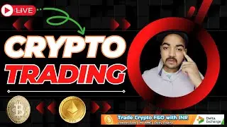 Crypto Live Trading with Delta Exchange India || VERTICAL || Market Analysis || icantrader ||