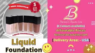 Liquid Foundation | Full-coverage organic, waterproof, long-wear liquid foundation | - BBL