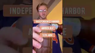 Beer Review: Independence Harbor an Amber Ale found at Aldi grocery store #beer #beerreview #ale