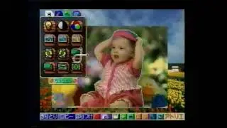 Footage of 'Mario no Photopi' on the Nintendo 64DD