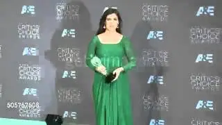 Mayim Bialik Press Room at 21st Annual Critics&rsquo; Choice Awards