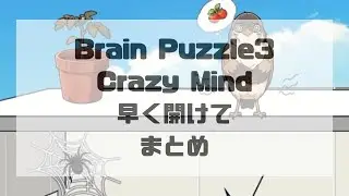 Brain Puzzle 3: Crazy Mind 早く開けて攻略まとめ