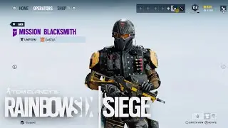 Rainbow Six Siege Castle Mission Blacksmith Bundle Overview!