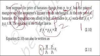 NCERT || change in budget line /set due to change in price || class 12 Microeconomics