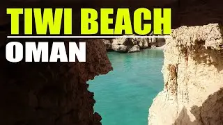 Amazing Landscape in Tiwi Beach Oman