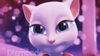 Rihanna - Diamonds / Talking Tom and Angela