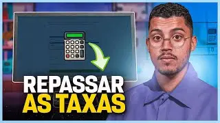 COMO REPASSAR TAXAS da MÁQUINA de CARTÃO com essa CALCULADORA DE TAXAS GRATUITA (+🎁)