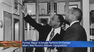 Former Mayor Schmoke reflects on former intern Wes Moore's historic inauguration