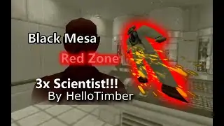 Black Mesa Red Zone 3x Scientist